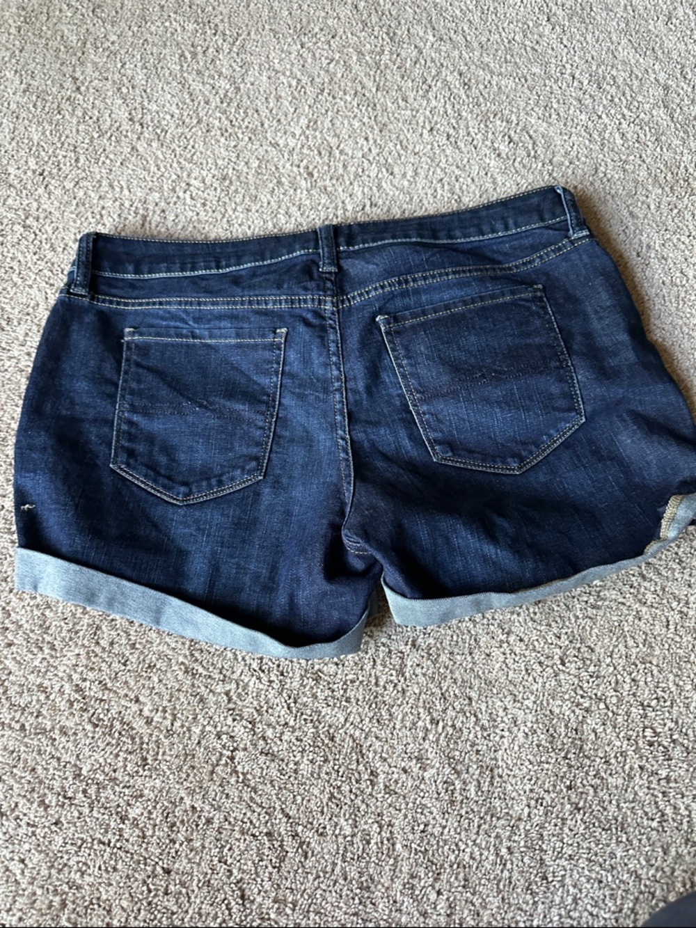 Arizona Jean Company Indigo Rolled Cuff Denim Shorts - Picture 6 of 6